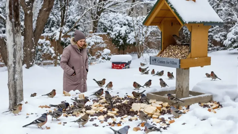 Questi alimenti di uso quotidiano che molti ignorano possono avvelenare gli uccelli del vostro giardino