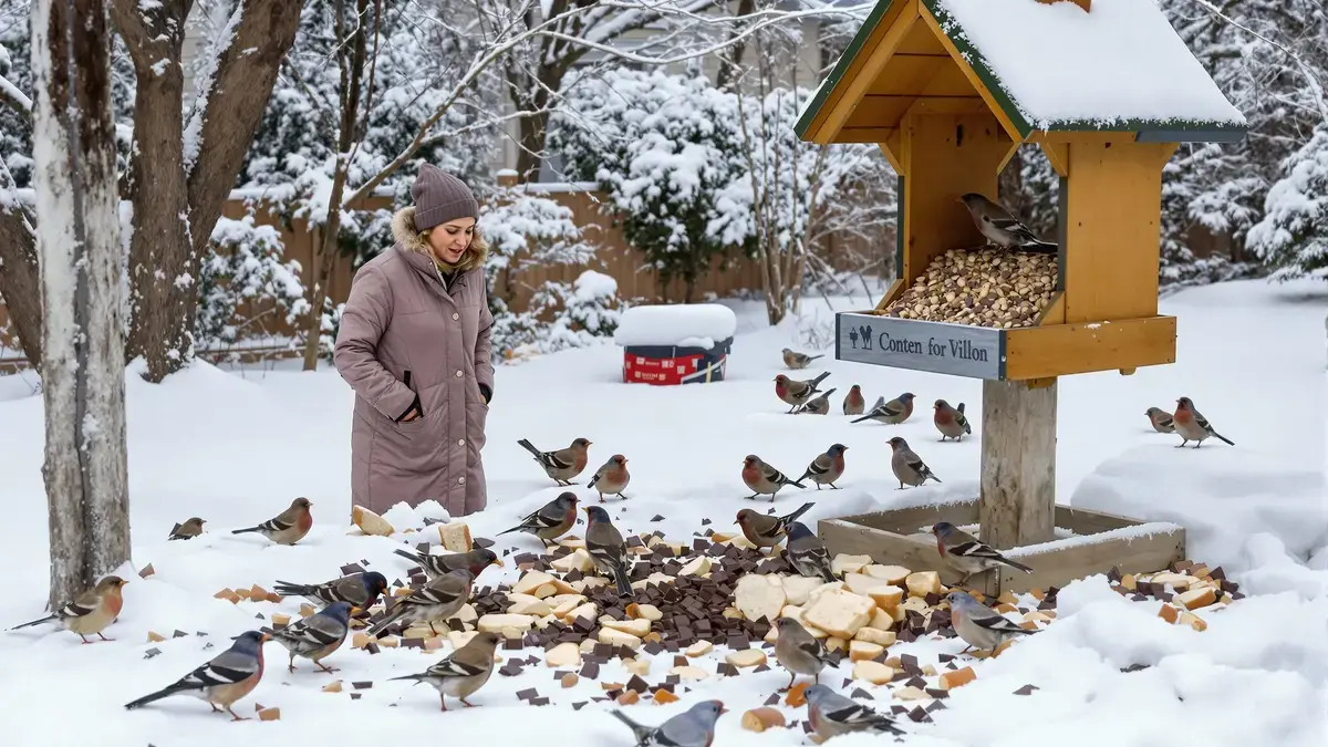 Questi alimenti di uso quotidiano che molti ignorano possono avvelenare gli uccelli del vostro giardino