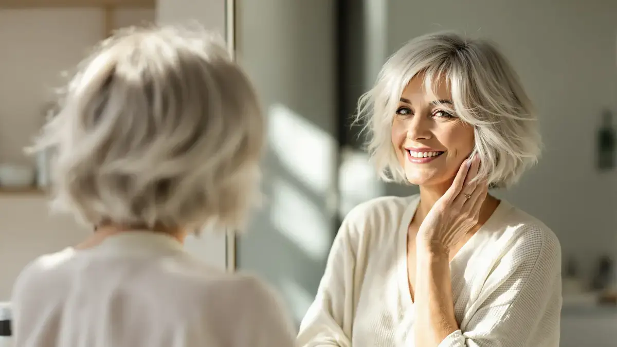 È finito il caschetto scalato: ecco il taglio anti-età che ridona volume ai capelli diradati dopo i 55 anni