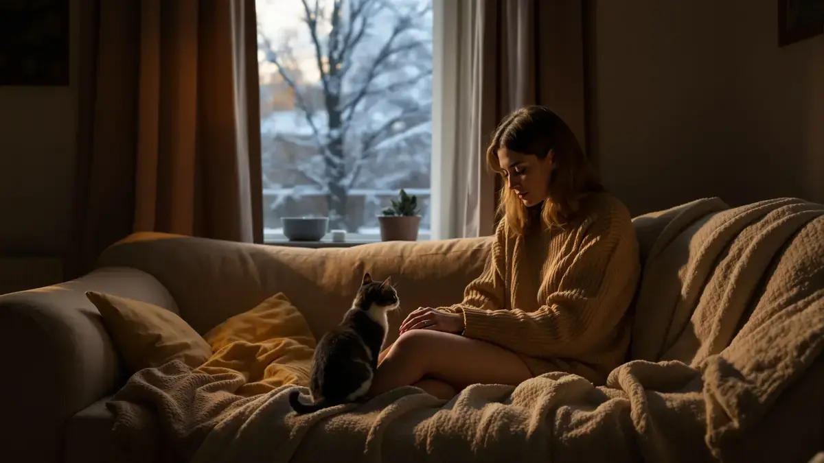 Il tuo gatto si avvicina a te quando sei triste o arrabbiato, un comportamento rassicurante spesso poco conosciuto