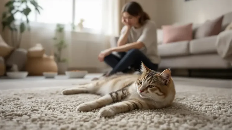 Questi segni indicano che il tuo gatto sta lentamente perdendo la sua gioia di vivere, anche in un ambiente apparentemente ideale