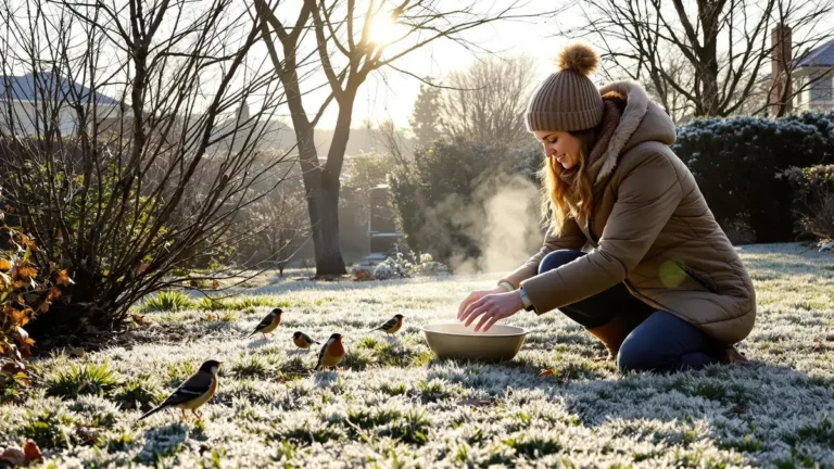 Questo gesto di 30 secondi in inverno potrebbe salvare non solo il tuo giardino, ma anche gli uccelli che sottovaluti